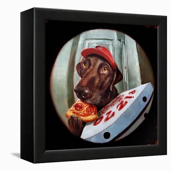 Pupperoni-Lucia Heffernan-Framed Stretched Canvas