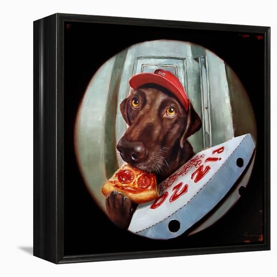 Pupperoni-Lucia Heffernan-Framed Stretched Canvas