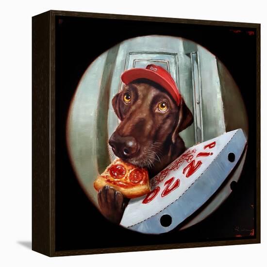 Pupperoni-Lucia Heffernan-Framed Stretched Canvas