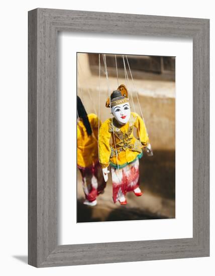 Puppet in Bagan, Myanmar-Harry Marx-Framed Photographic Print