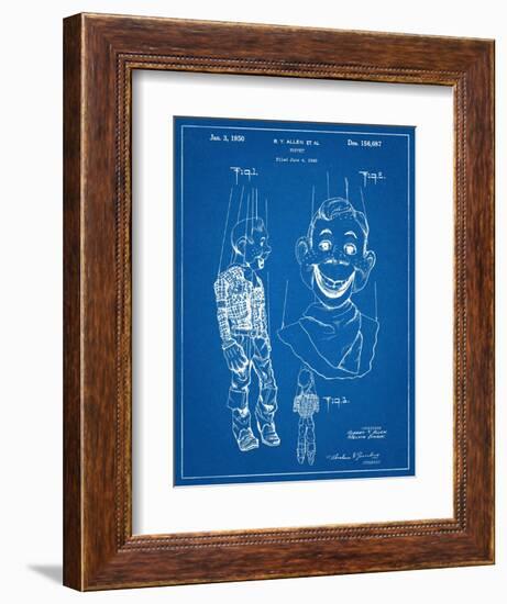 Puppet Patent-null-Framed Premium Giclee Print