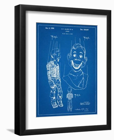 Puppet Patent-null-Framed Premium Giclee Print