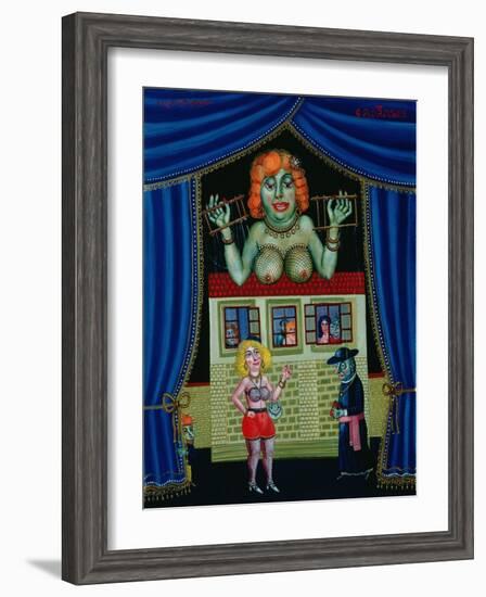 Puppet Show, 1997-Tamas Galambos-Framed Giclee Print