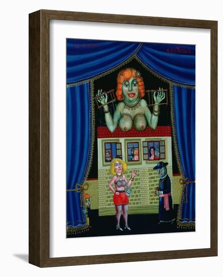 Puppet Show, 1997-Tamas Galambos-Framed Giclee Print