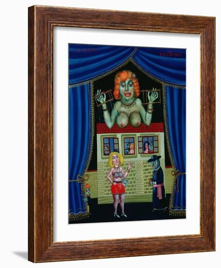 Puppet Show, 1997-Tamas Galambos-Framed Giclee Print