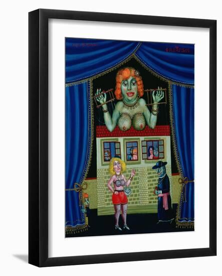 Puppet Show, 1997-Tamas Galambos-Framed Giclee Print