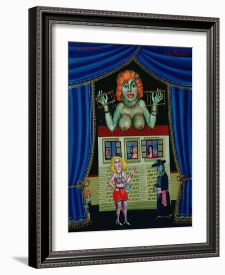 Puppet Show, 1997-Tamas Galambos-Framed Giclee Print