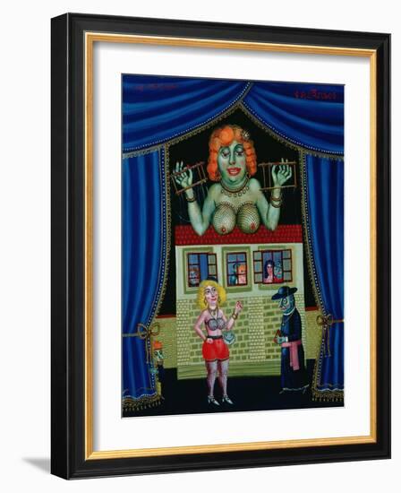 Puppet Show, 1997-Tamas Galambos-Framed Giclee Print