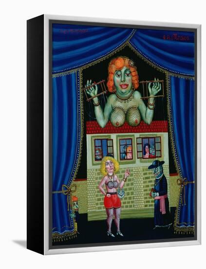 Puppet Show, 1997-Tamas Galambos-Framed Premier Image Canvas