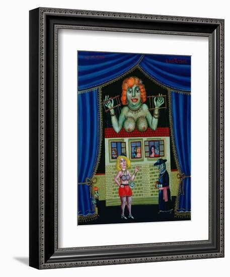 Puppet Show, 1997-Tamas Galambos-Framed Giclee Print