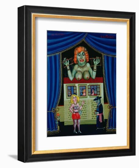 Puppet Show, 1997-Tamas Galambos-Framed Giclee Print