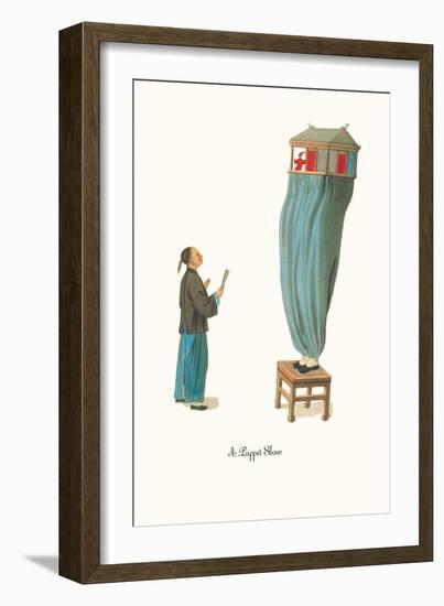 Puppet Show-George Henry Malon-Framed Art Print