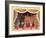 Puppet Theatre with Marionettes, 18th Century-null-Framed Giclee Print