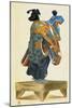 Puppeteer with Puppet Seen from Behind-null-Mounted Giclee Print