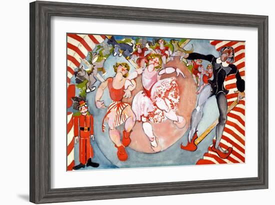 Puppeufee-Zelda Fitzgerald-Framed Art Print