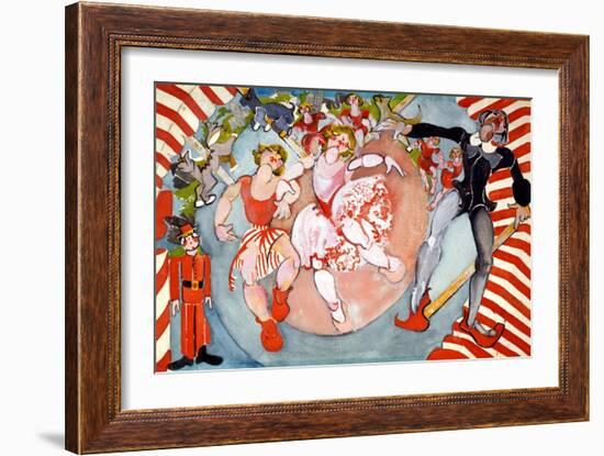 Puppeufee-Zelda Fitzgerald-Framed Art Print