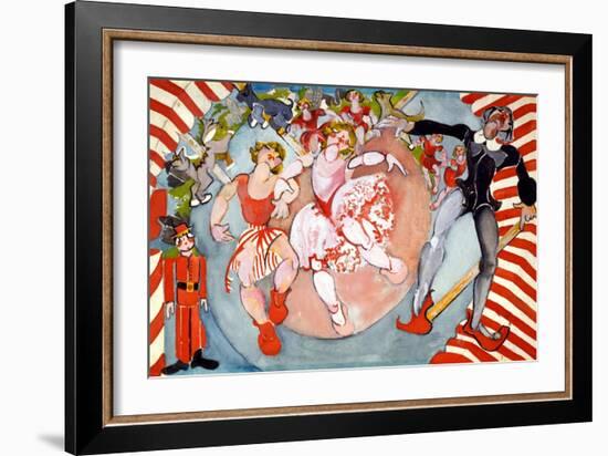 Puppeufee-Zelda Fitzgerald-Framed Art Print