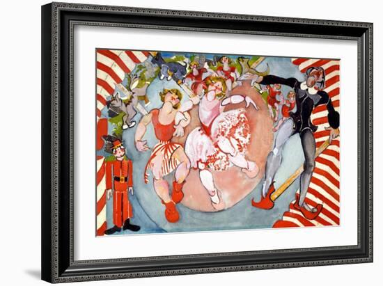 Puppeufee-Zelda Fitzgerald-Framed Art Print