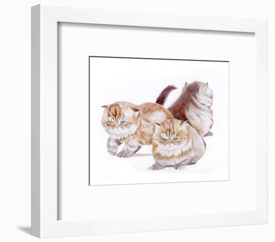 Puppies and Kittens II-D^ Patrian-Framed Art Print