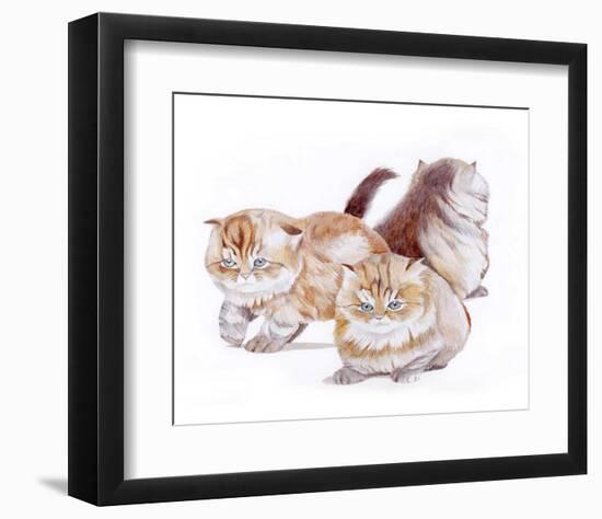 Puppies and Kittens II-D^ Patrian-Framed Art Print