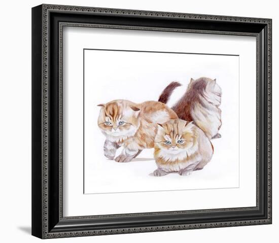 Puppies and Kittens II-D^ Patrian-Framed Art Print