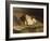 Puppies Sleeping-William Henry Hamilton Trood-Framed Giclee Print