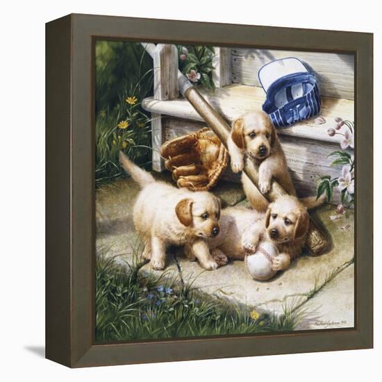 Puppies-Michael Jackson-Framed Premier Image Canvas