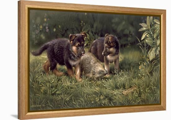 Puppies-Michael Jackson-Framed Premier Image Canvas