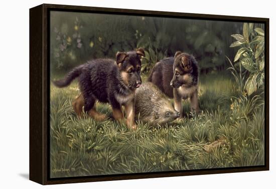 Puppies-Michael Jackson-Framed Premier Image Canvas