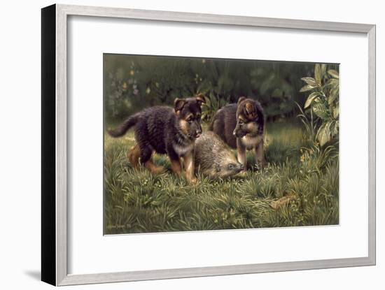 Puppies-Michael Jackson-Framed Giclee Print