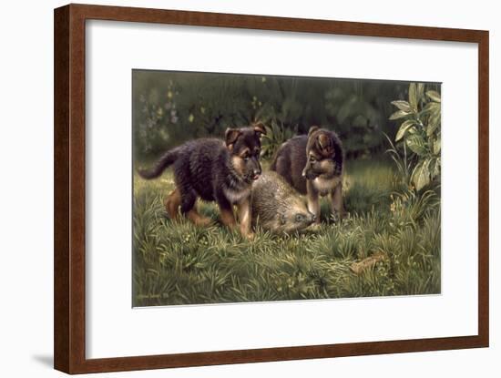 Puppies-Michael Jackson-Framed Giclee Print