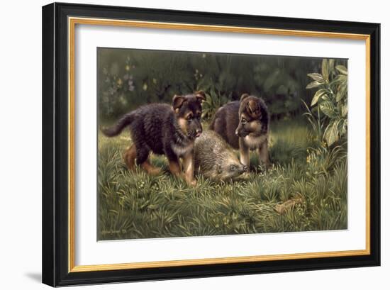 Puppies-Michael Jackson-Framed Giclee Print