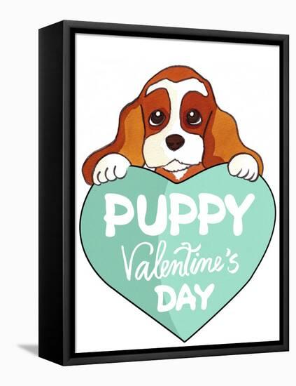 Puppy-2-Abraal-Framed Premier Image Canvas