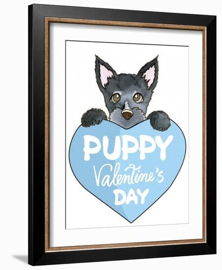 Puppy-3-Abraal-Framed Giclee Print