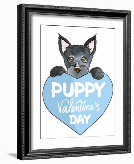 Puppy-3-Abraal-Framed Giclee Print