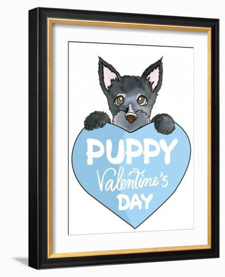 Puppy-3-Abraal-Framed Giclee Print