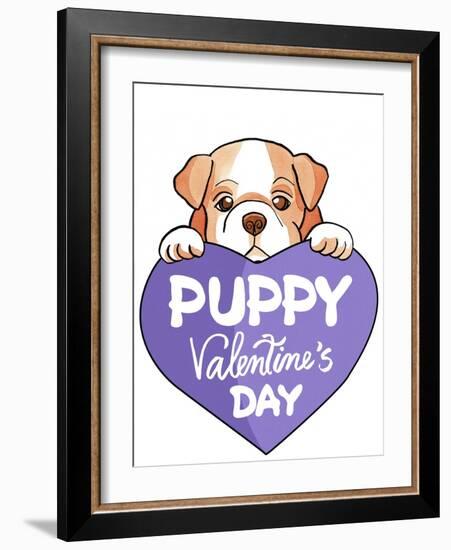 Puppy-4-Abraal-Framed Giclee Print