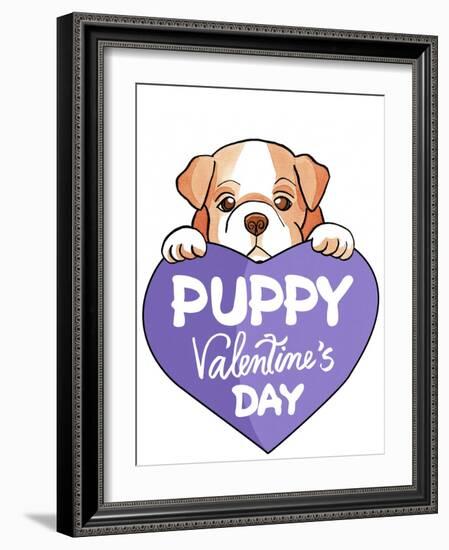 Puppy-4-Abraal-Framed Giclee Print