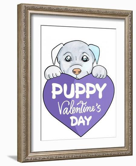 Puppy-5-Abraal-Framed Giclee Print