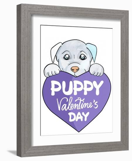 Puppy-5-Abraal-Framed Giclee Print