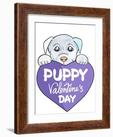 Puppy-5-Abraal-Framed Giclee Print