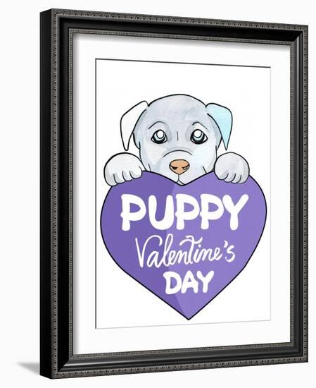 Puppy-5-Abraal-Framed Giclee Print