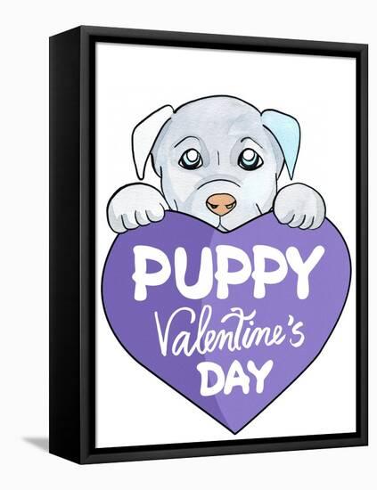 Puppy-5-Abraal-Framed Premier Image Canvas