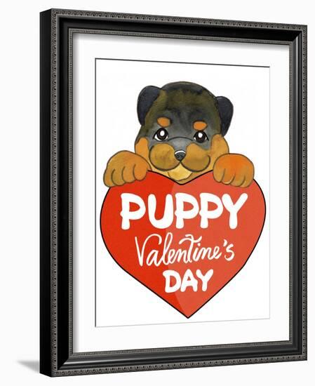 Puppy-6-Abraal-Framed Giclee Print