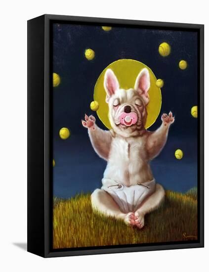 Puppy Dreams-Lucia Heffernan-Framed Stretched Canvas