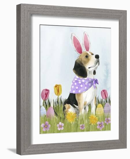 Puppy Easter II-Grace Popp-Framed Art Print