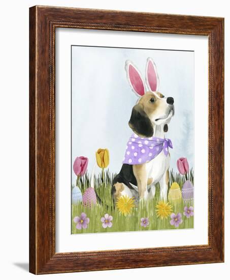 Puppy Easter II-Grace Popp-Framed Art Print