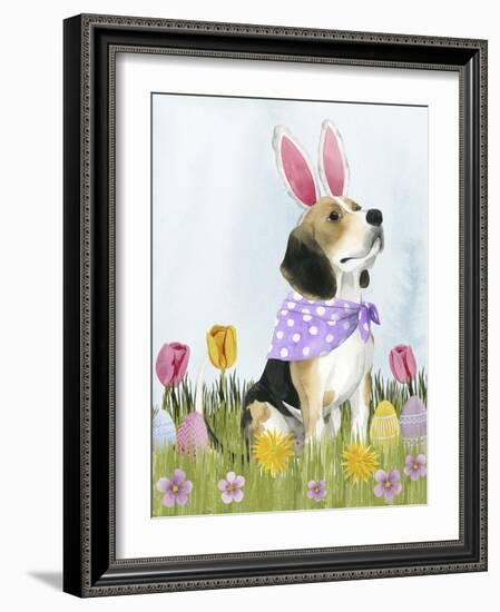 Puppy Easter II-Grace Popp-Framed Art Print