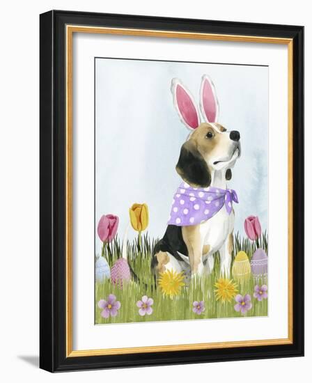 Puppy Easter II-Grace Popp-Framed Art Print