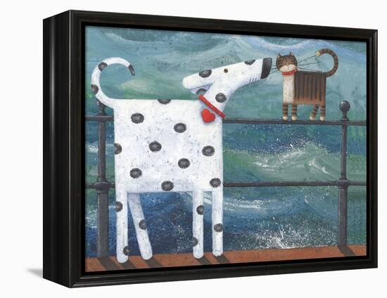 Puppy Love-Peter Adderley-Framed Stretched Canvas